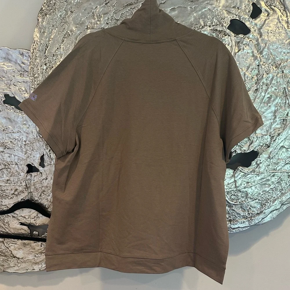 New Women’s Banana Republic Moc neck  Drawstring & Dolman Sleeve Pullover XL - Picture 3 of 6